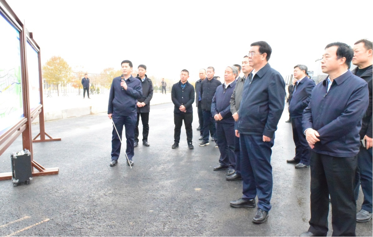 晋中市委书记赵建平一行到山西建投承建的 晋中市城建重点工程项目现场调研 ——以城建重点工程为抓手尊龙凯时宜